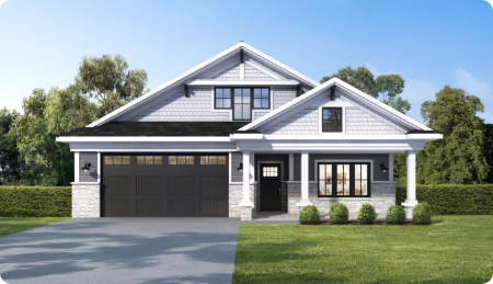 Carmel Estate Plan at The Villas at Kettlestone in Waukee
